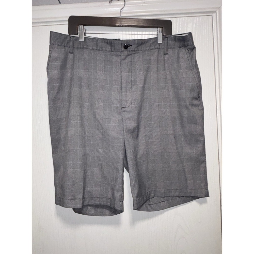 FootJoy Gray Plaid Stretch Casual Golf Shorts Men's Size 40